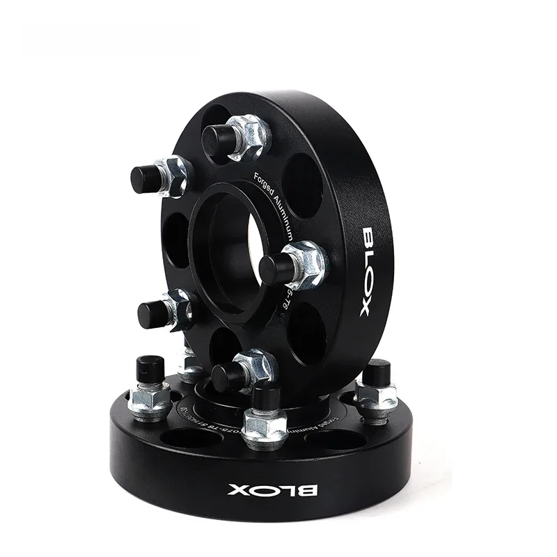 2 stuks 15-50mm PCD 5x114.3 CB 70.6mm Wiel Spacer Adapter Flens 5 Lug voor Ford Mustang M1/2 of M14x1.5 - afbeelding 2