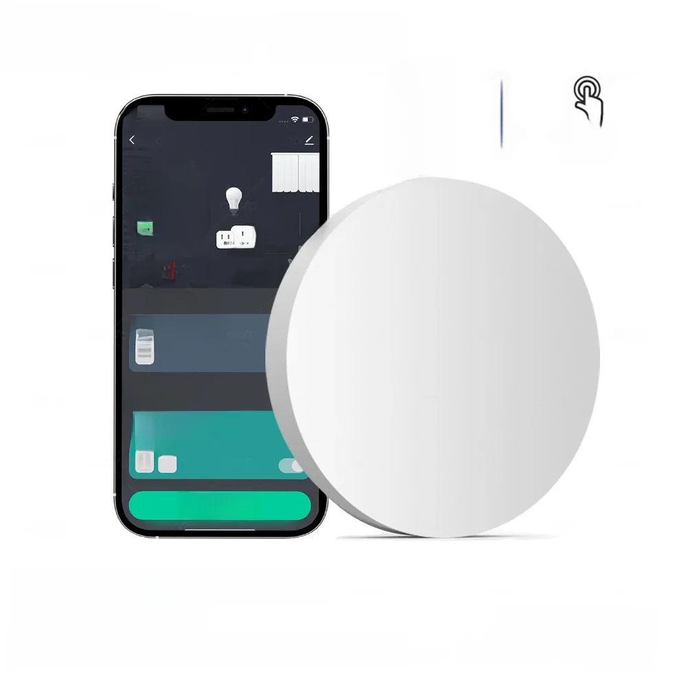 Tuya ZigBee-knop Scèneschakelaar Drukknop Intelligente koppeling met slimme apparaatautomatisering Scenariocontroller Werkt op batterijen - afbeelding 2