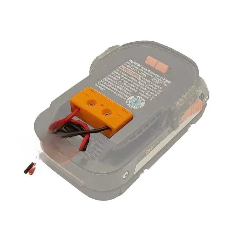 Adaptateur convertisseur tête de charge fil sortie prise pour Makita, pour RidGid pour AEG 18V batterie alimentation externe bricolage connecteur