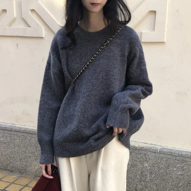 Clace Dorothy Plain Knit Sweaters