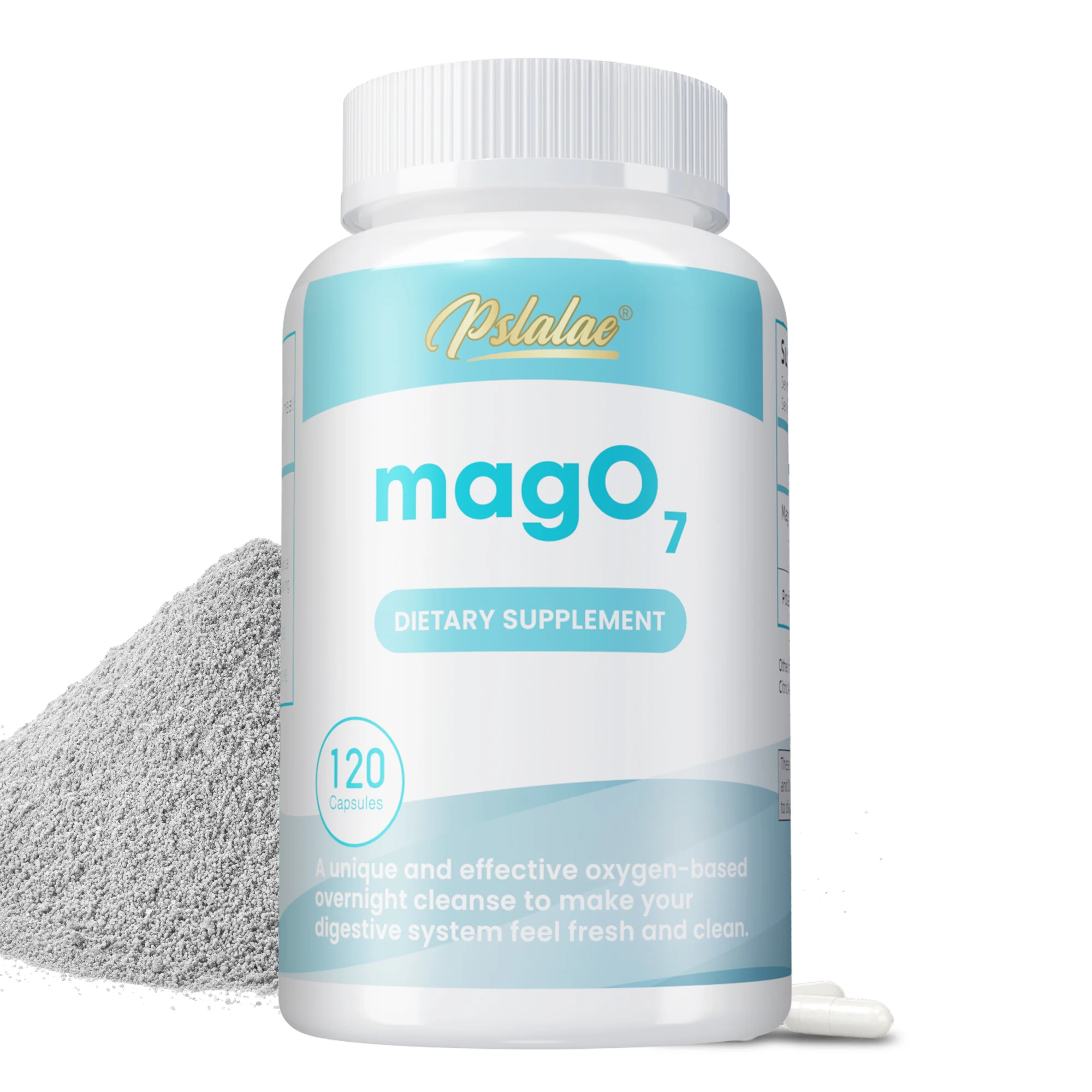 MagO7 - Promote Intestinal Cleansing and Relieve Constipation, Promotes Bowel Regularity - 120 Capsules