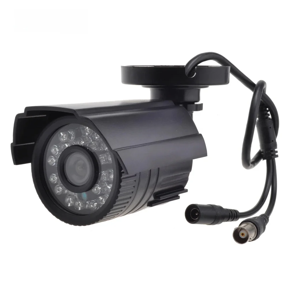 AZISHN kamera telewizji przemysłowej 800TVL/1000TVL filtr podczerwieni 24 godziny dzień/noc wizja wideo zewnętrzna wodoodporna kamera monitorująca IR Bullet — zdjęcie 2