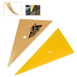 TOFAR escurridor triangular suave, película de fibra de carbono, raspador de tarjeta de enchufe de esquina, envoltura de vinilo para coche, papel tapiz tintado para ventana, herramienta de aplicación