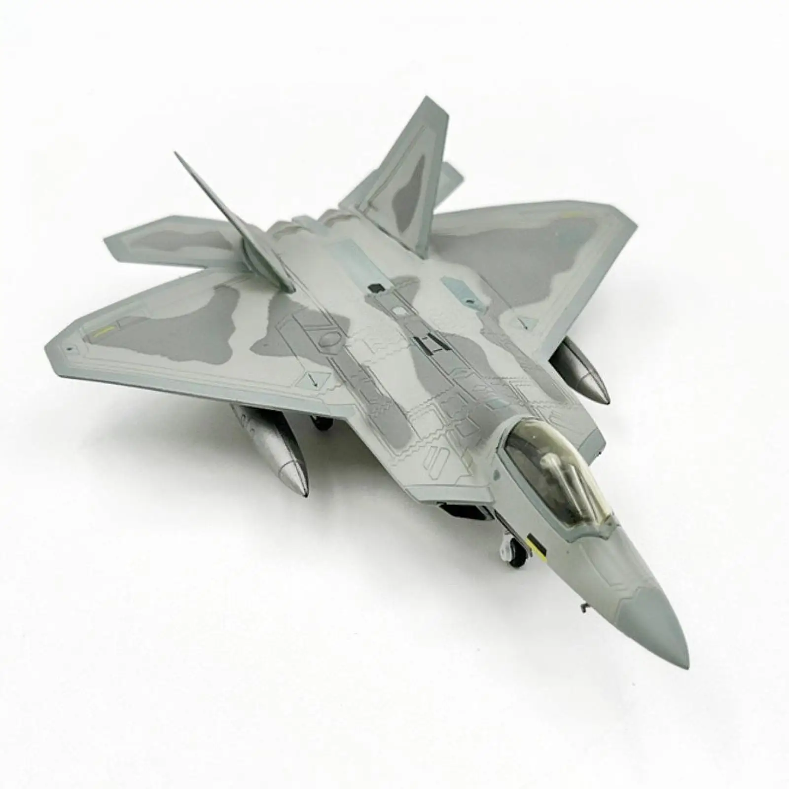 

Wltk 1/100 Us Military Aircraft Miniature F22 Stealth Fighter Military Aircraft Model Alloy Simulation Airplane Collection