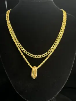 10 best sales डबल चेन हार - №5