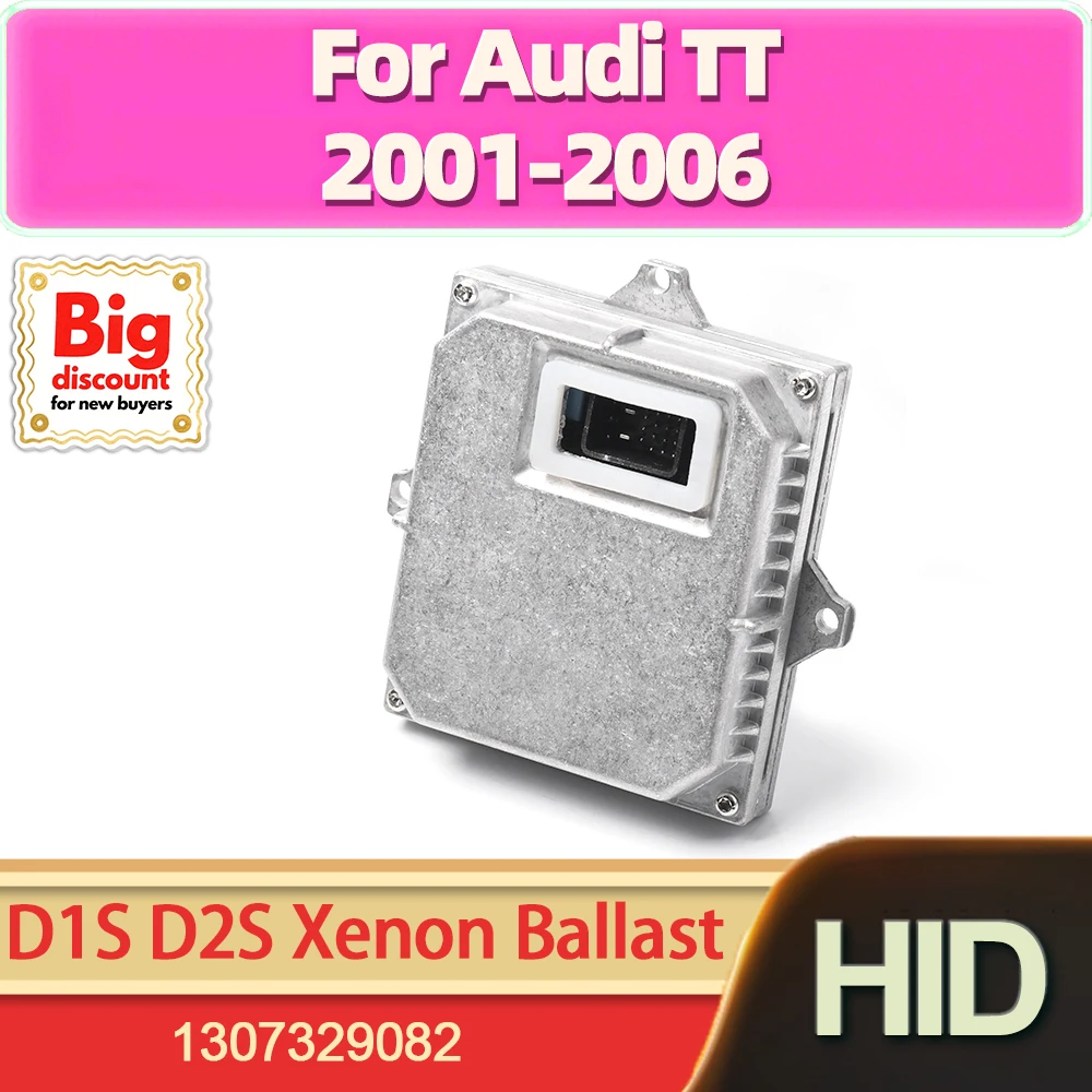 

TEENRAM 1PCS 35W HID Xenon Headlight Ballast Control Unit Module OEM 1307329082 D1S D1R D2S D2R For Audi TT 2001 2002 2003-2006