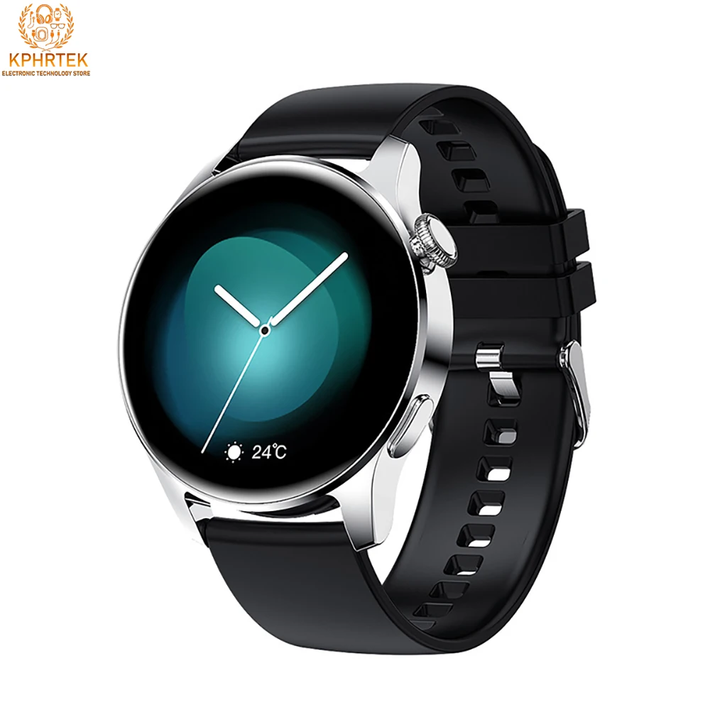 

BW0256 Умные часы с сенсорным экраном 1,3 дюйма — монитор сердечного ритма, артериального давления и кислорода, шагомер, отслеживание сна, Bluetooth-вызов, R