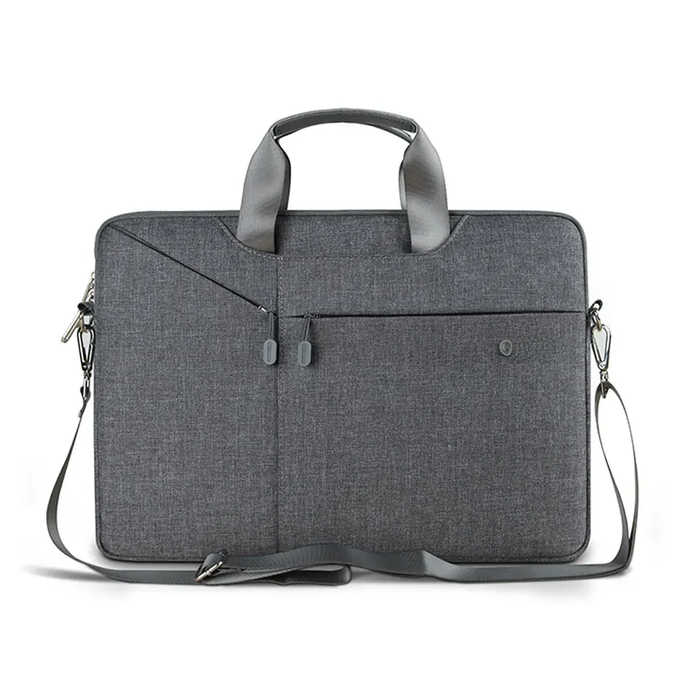 Torba na laptopa WiWU, rozmiary: 17,3, 15,6, 16,2, 14 cali. Wodoodporna torba na laptopa, przeznaczona dla MacBook Air 13,6 cala, a także torba na notebooka dla Lenovo/Xiaomi, rozmiar 17 cali. — zdjęcie produktu 7