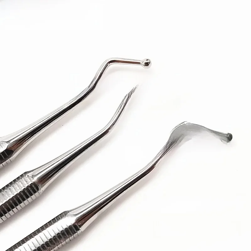 Narzędzie do napełniania kompozytu dentystycznego Szpatułka kompozytowa z żywicy Plastikowe podwójne końcówki Końcówki kulkowe Narzędzie do mieszania kompozytu — zdjęcie 2