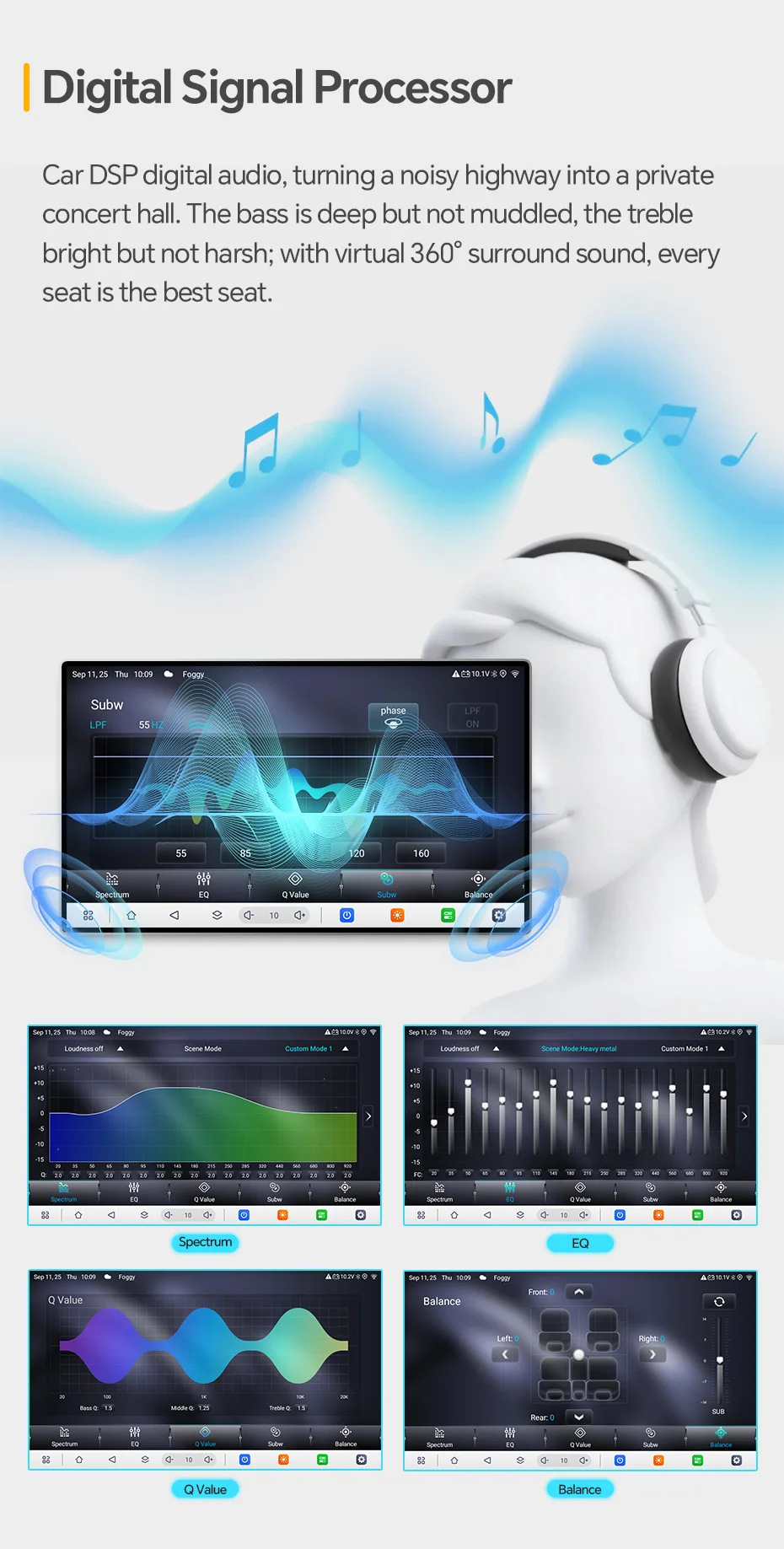 Sistema de radio inteligente para automóviles Eunavi, compatible con Suzuki Swift, modelos 2005, 2006, 2007, 2008, 2009 y 2010. Conexión inalámbrica CarPlay y Android Auto. No es un sistema 2 DIN. Incluye reproductor de DVD, estéreo, wifi y sistema de navegación GPS. 6