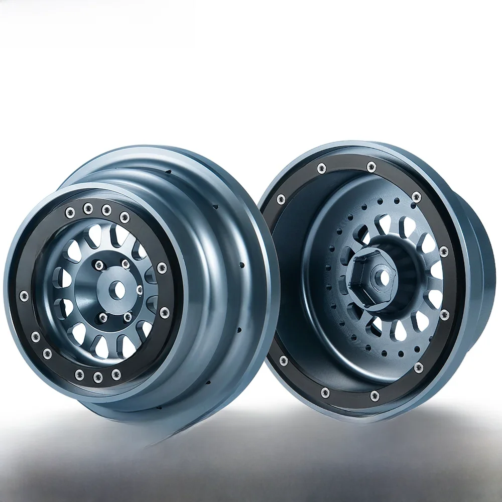 TRINOOD Metalen Wielnaaf 17mm Hex Beadlock Wielen Velgen voor 1/7 UDR Desert Short Course Truck Off-road Buggy Upgrade Onderdelen - afbeelding 2