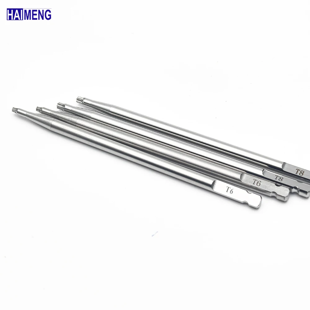 T4/T6/T8/T10/T15 AO Quick-release Stardrive Screwdriver Bits,Veterinary Orthopedic Instruments,Mascotas Hand Tools,Pet Products