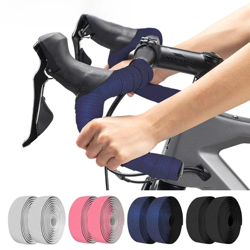AliExpress BUCKLOS Silicone Bicyle Handlebar Tapes Silicone EVA Road Bike Bar Tapes Ergonomic Non-slip Cycling Handlebar Tape Bike Parts