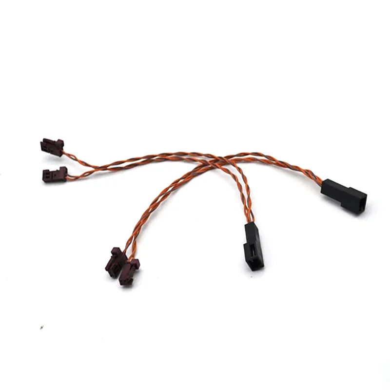4PCS/sets SPEAKER ADAPTER PLUGS CABLE Y splitter For C CLASS W205 W212 GLC