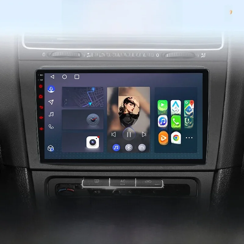 Junsun AI 4G LTE Draadloze CarPlay Android Auto Radio Voor VW Volkswagen Golf 6 2008 2009 2010-2016 GPS Navi BT DSP RDS FM - afbeelding 2