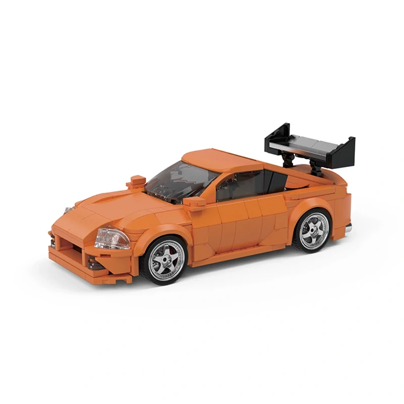 ﻿   Technik – ensemble de blocs de construction de voiture de course automobile, MOC A80 1:32, supercar de vitesse, Kit de modèle de véhicule de sport, jouets pour garçons et adultes, cadeau