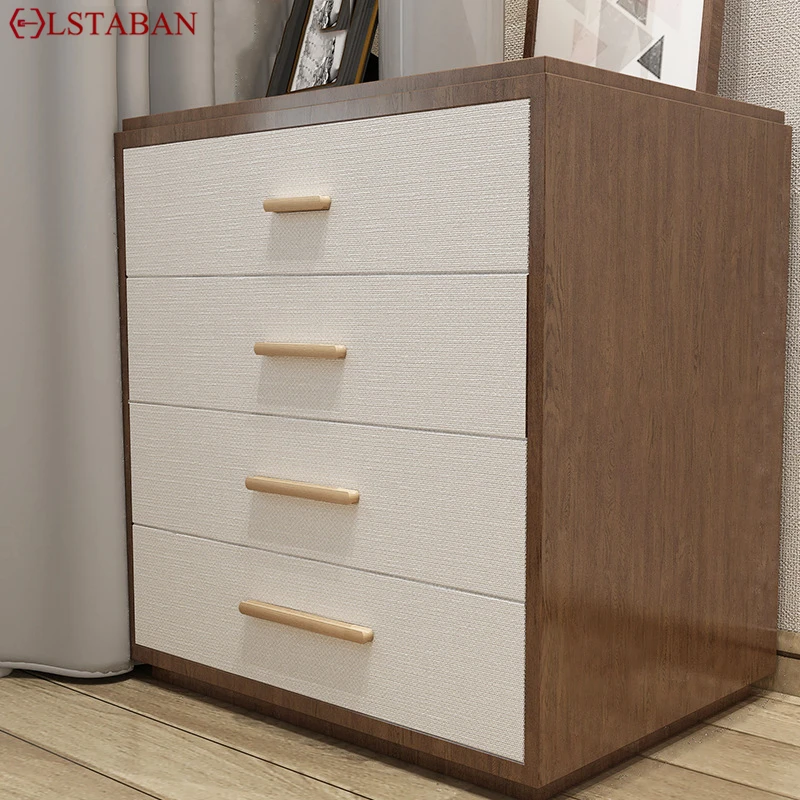 Walnut Beech Kitchen Cabinet Handle Drawer Solid Wood Furniture Door Drawer Round Knob Cupboard Wooden Handle Hardware Long Pull