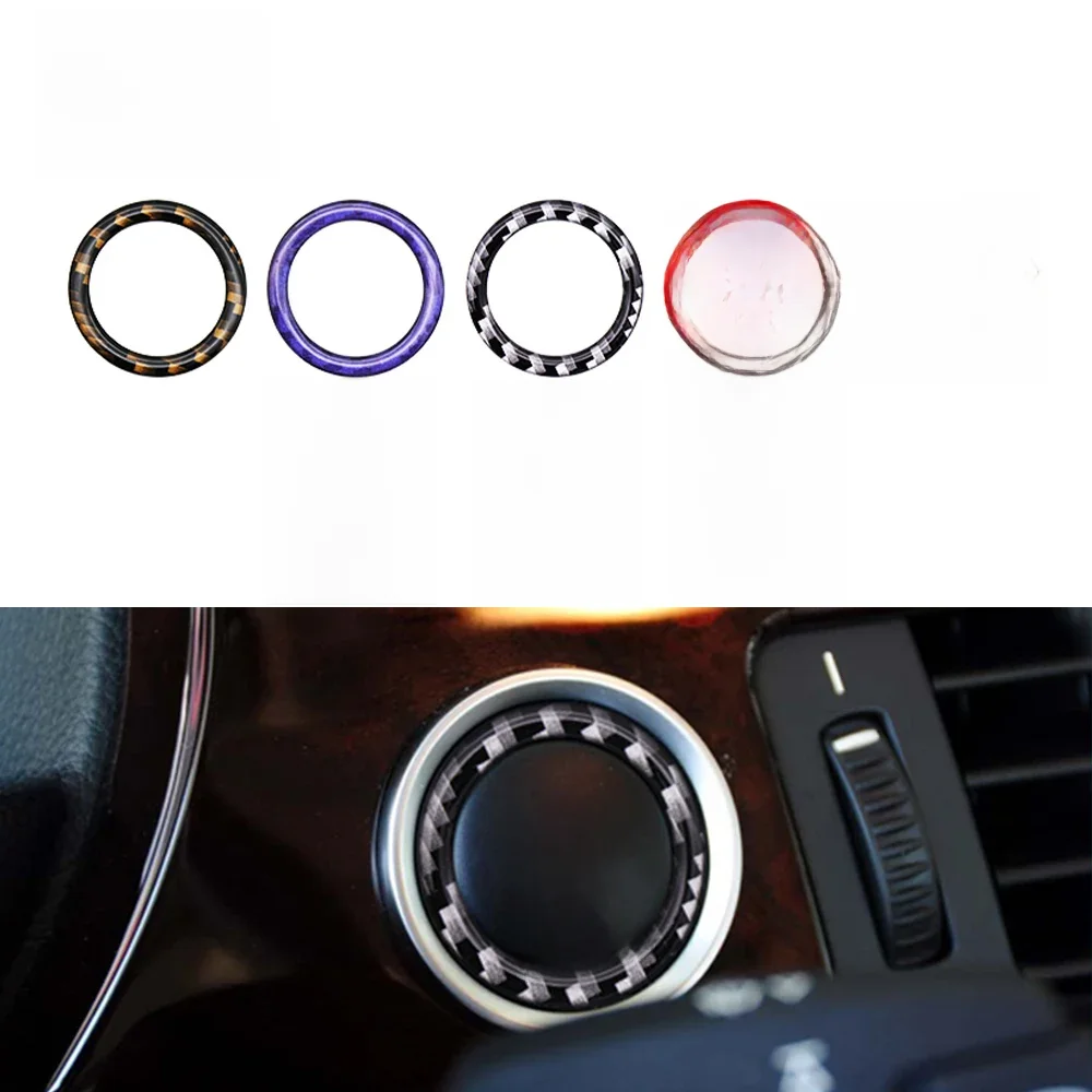 Bouton de démarrage du moteur de voiture, couvercle de remplacement, accessoires de commutateur d'arrêt, décor de clé pour BMW X1 X5 X6 E71 Z4 E89 série 3 5 E90 E91 E60 E87