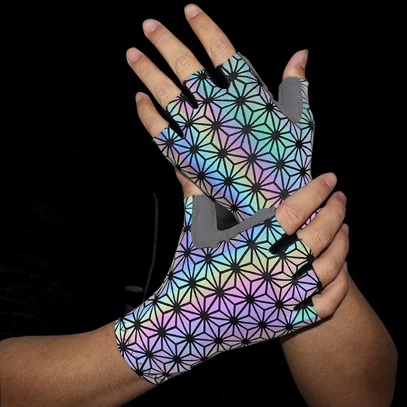 AliExpress sportspy Sports Luminous Cycling Gloves Men and Women Outdoor Sports Luminous Bike Gloves