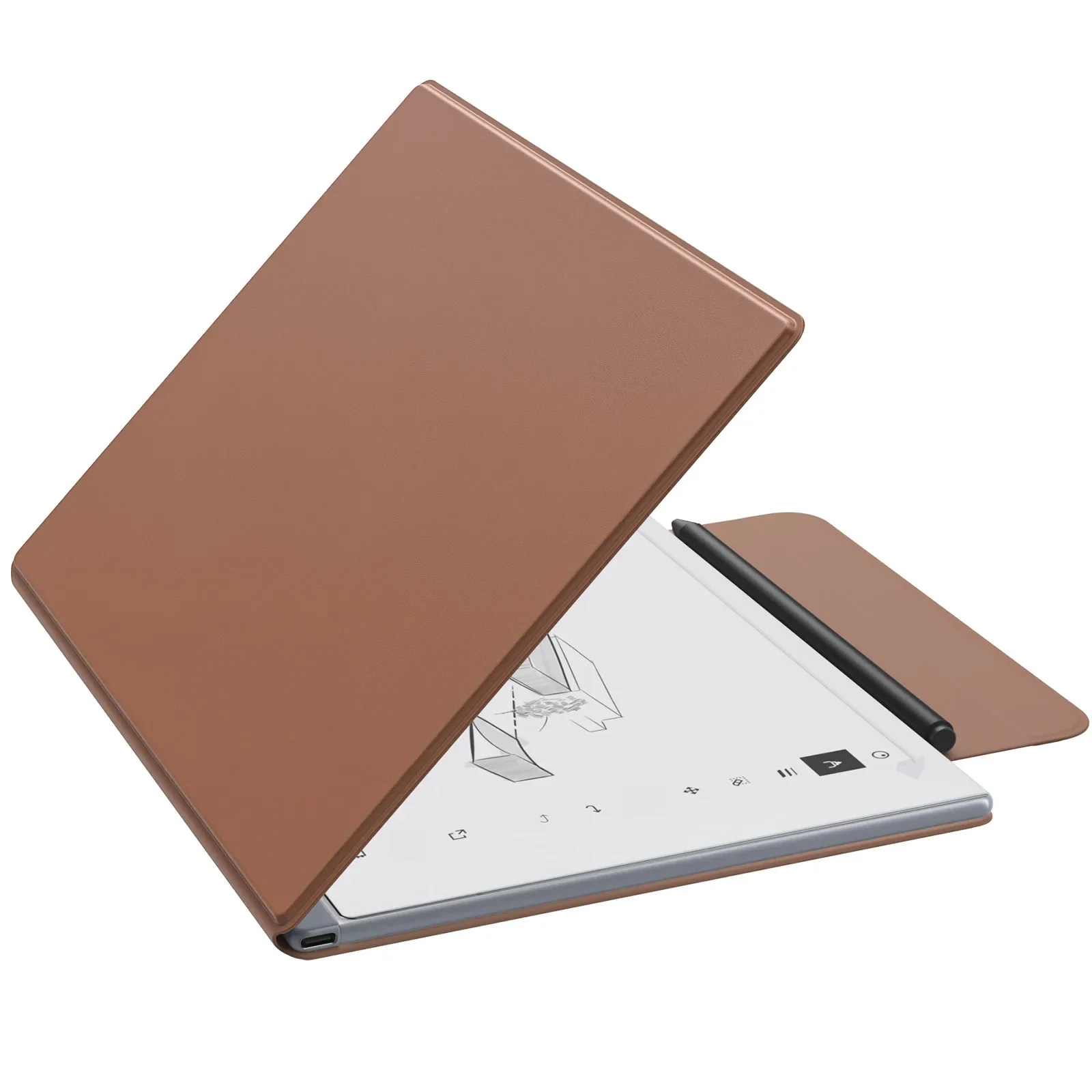 Lekkie, ultracienkie etui magnetyczne do tabletu Remarkable 2 10,3" 2020 z szerokim zapięciem ochronnym na pióro — zdjęcie produktu 7