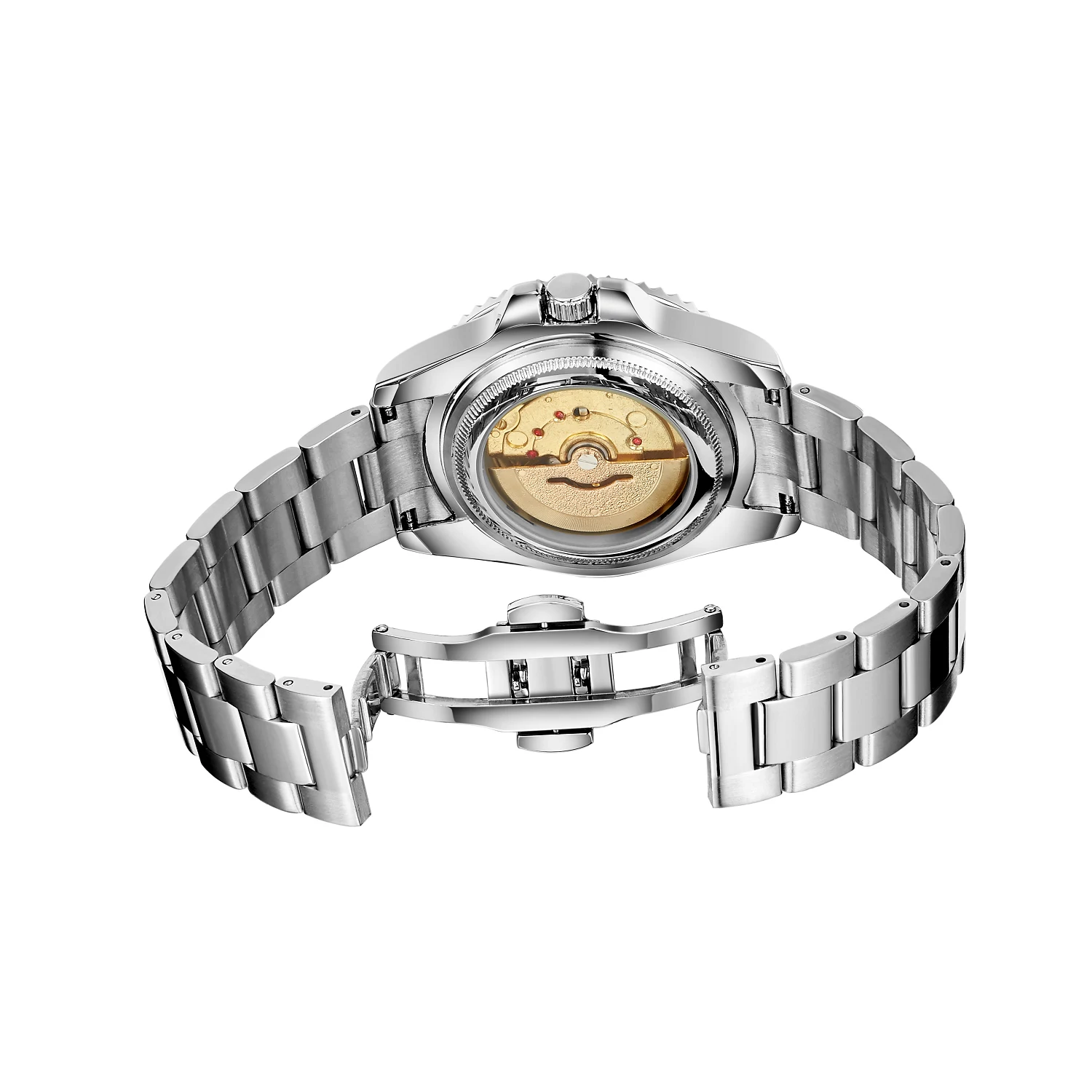 ساعة كوارتز رجالية عالية الجودة مقاومة للماء بحركة يابانية مضيئة