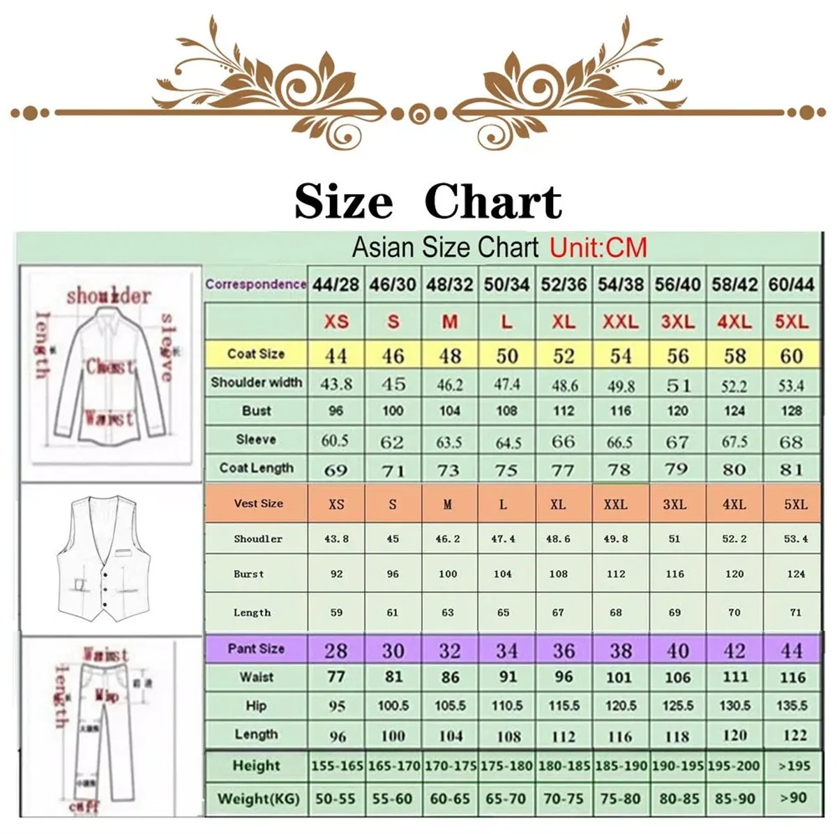 Black Embroidery Beaded Men Suits Luxury Shawl Lapel Groom Wedding Tuxedos 3 Pieces Sets Prom Blazers Slim Fit Costume Homme