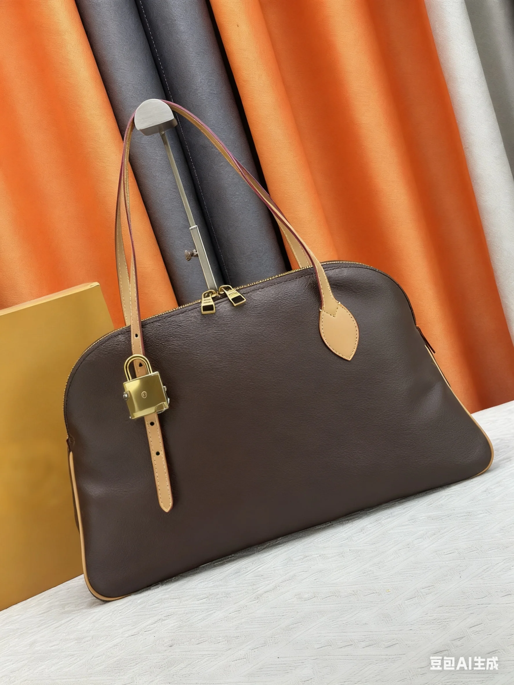 

2025 New Embossed Genuine Leather Crossbody Design Fashionable and Versatile Bag Size: 50 x 29 x 23