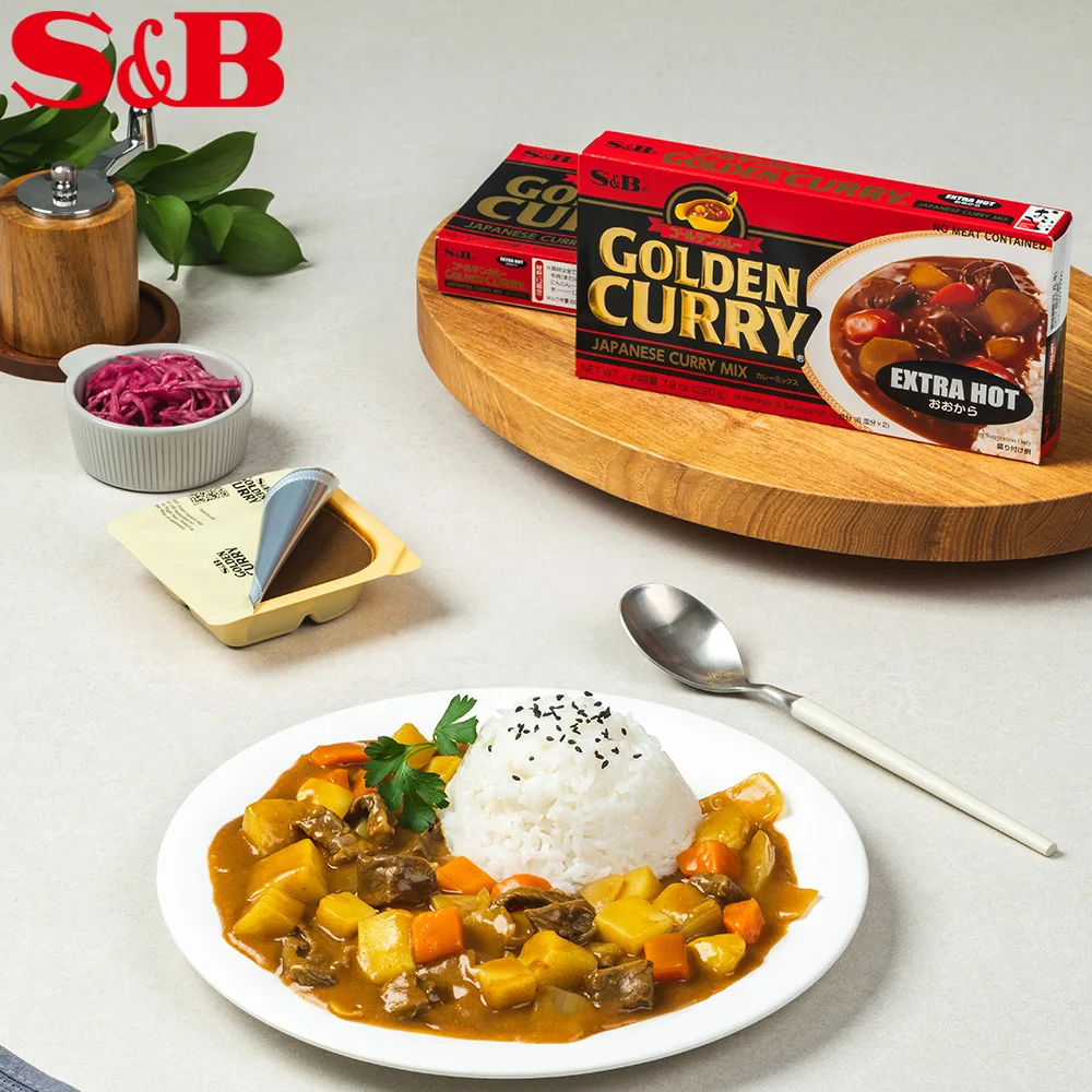 S & B Golden Carreage solid carreage spicy 3 PBS