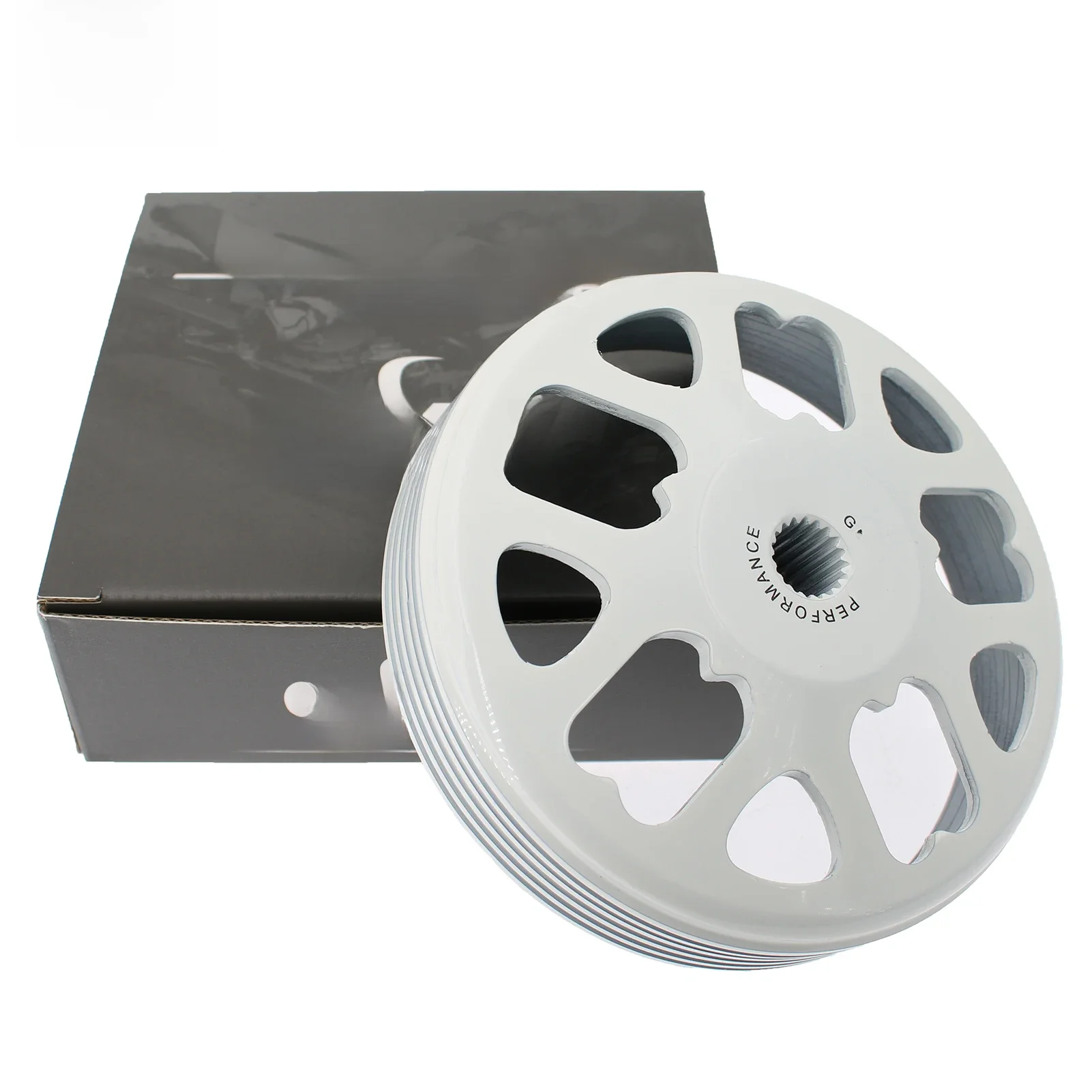 Glixal GY6 125cc 150cc 200cc wysokowydajne wyścigi wykonane CNC bęben sprzęgła dla silnika 157QMJ skuter motorower ATV — zdjęcie 2