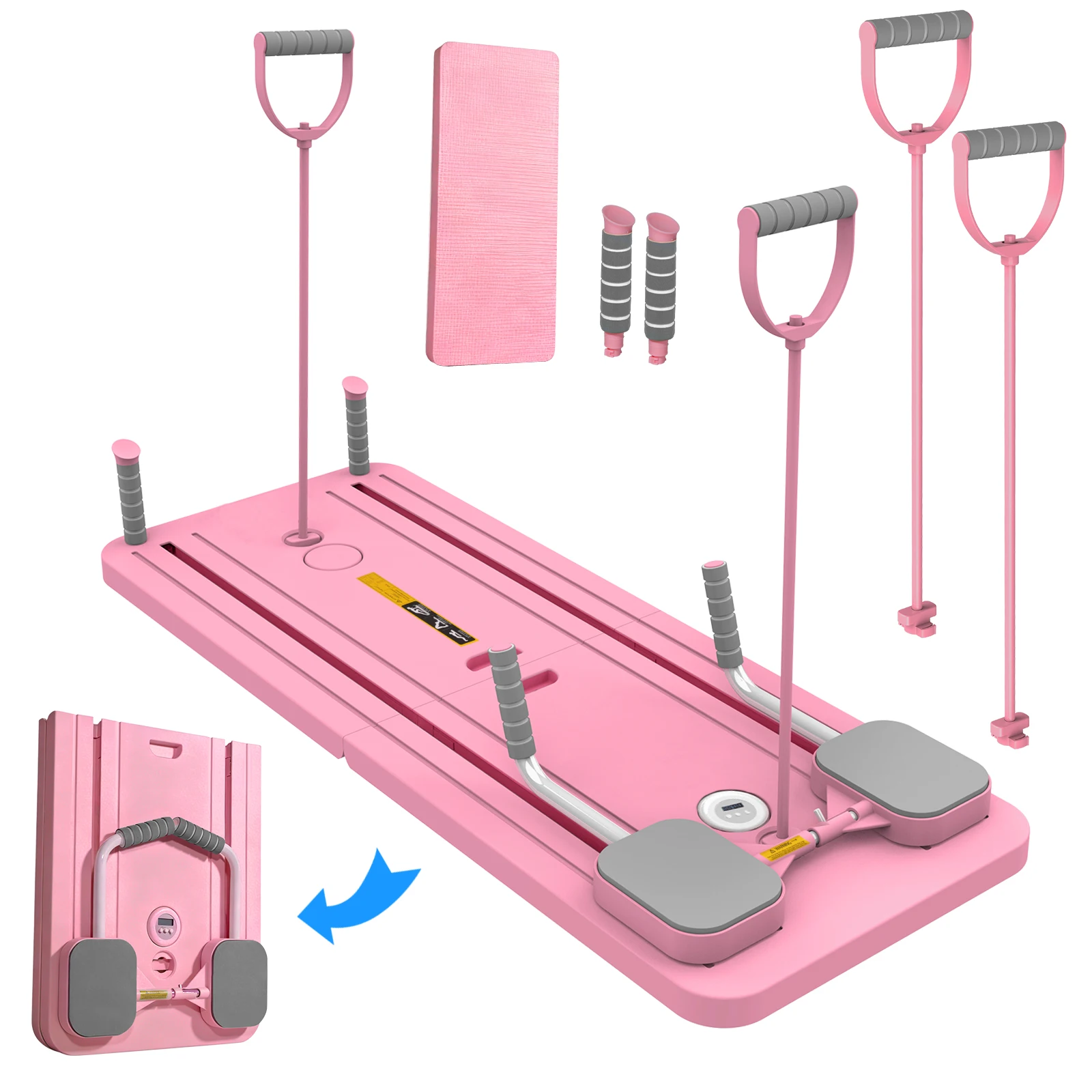 Veelzijdig Pilates Board, buikspiertrainingsbord, trainingsapparatuur, trainingsbord voor het hele lichaam, fitness push-up board