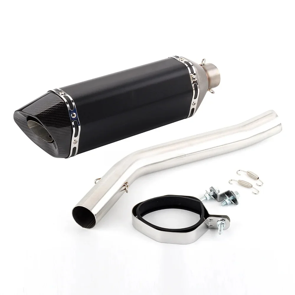 Voor Triomf Tijger 800 2010 2017 Tijger 800 Xc/Xrx/Xcx/Xr/Xrt/Xca Motorfiets Escape Slip-On Uitlaat Met Mid Link Pipe - afbeelding 2