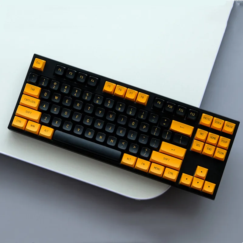 Semelhante cereja duplo tiro 149 teclas pbt cor dupla injeção keycaps para mx switch teclado mecânico 7u barra de espaço iso entrar