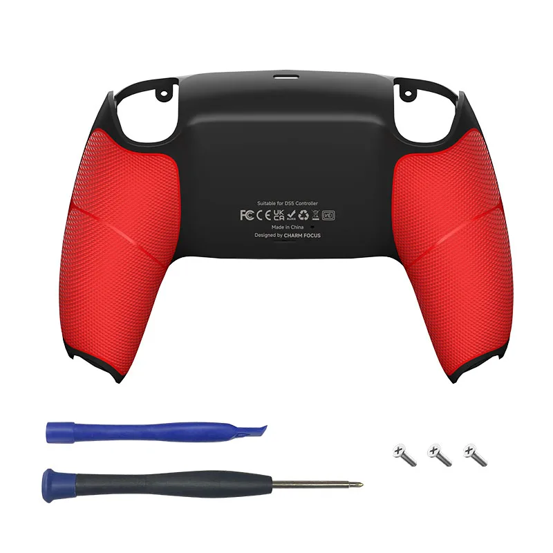 Neu gestaltetes zweifarbiges rutschfestes Bodengehäuse für PS5-Controller, Ersatz für die Modelle BDM-010, 020, 030, 040, 050 – Detail 7