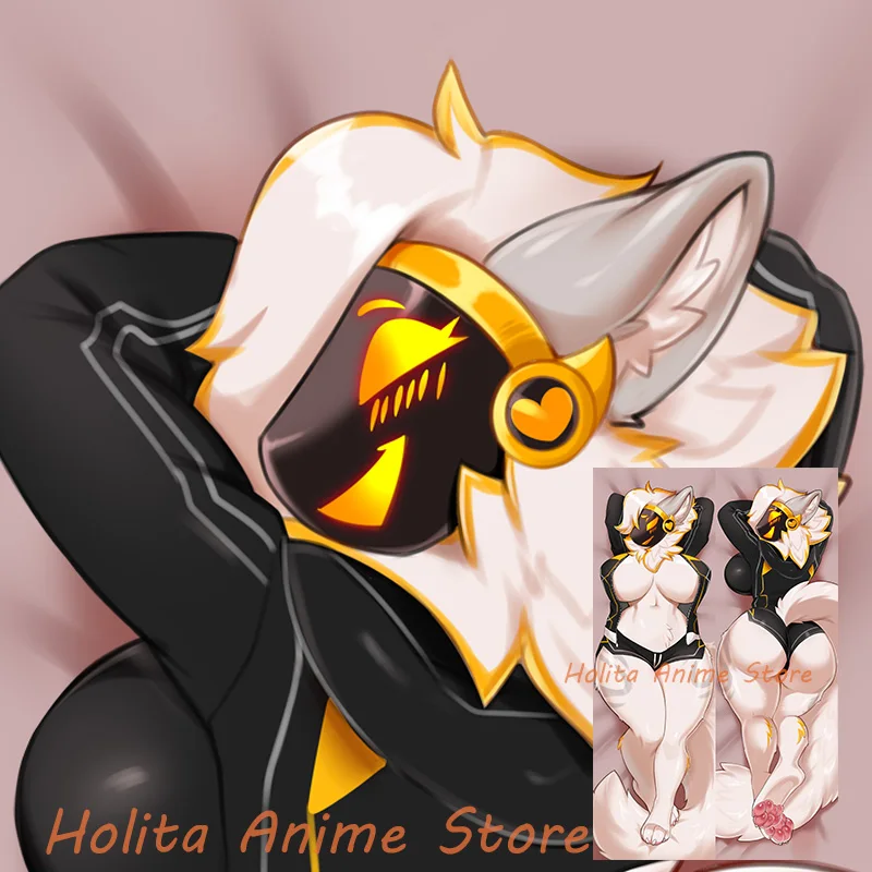 

Dakimakura Juno Protogen Anime Double-sided Print Life-size Body Pillow Cover Pillowcase