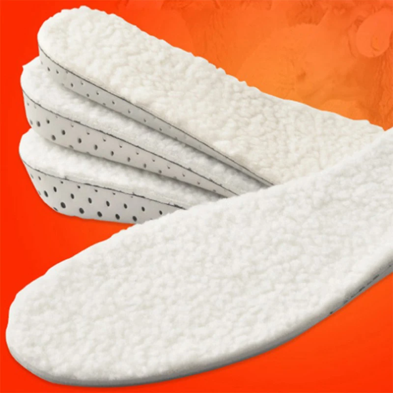Winter Fleece Moro Hot Latex Height insole 2cm 3cm 4cm