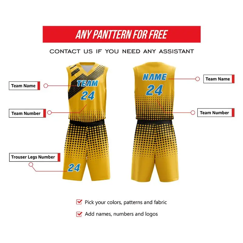 

Custom Basketball Jersey Set Adult Sports Running Training Suits Uniforms Blank College Team Tracksuit Clothes