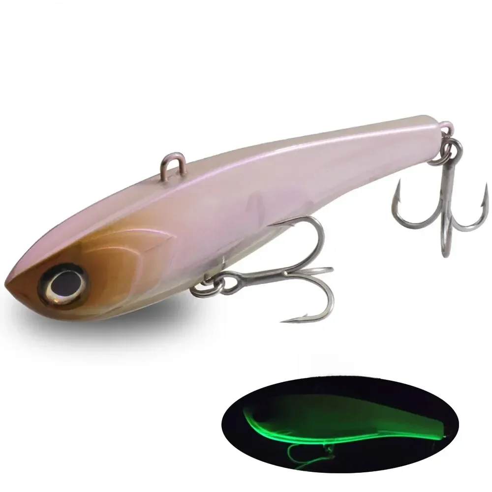 GOBAIT-Leurre coulant en silicone VIB, appât Élidéal pour la pêche au bar, 34.5g, 9cm