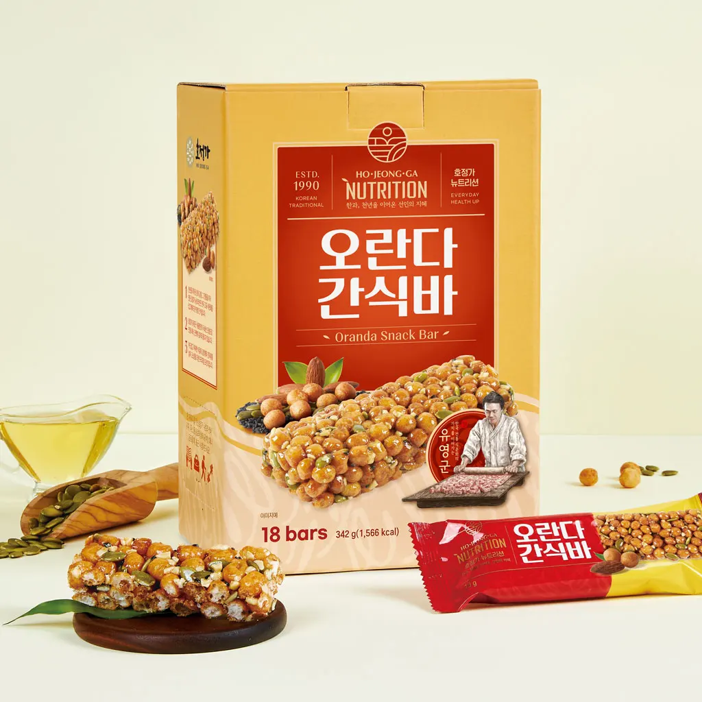 [Hojeongga] لوح التغذية اليومي (20 قطعة) وبار تغذية القمح بالكامل، وعاء الحنطة السوداء / مجموعة ألواح التغذية الممتازة المصنوعة من قبل الخبراء