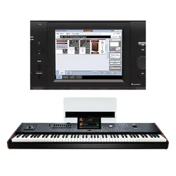 Panneau tactile à bande verticale RVB, écran LCD, orgue électronique KORG PAfemale PA700 PA900 PA4X, 7 pouces