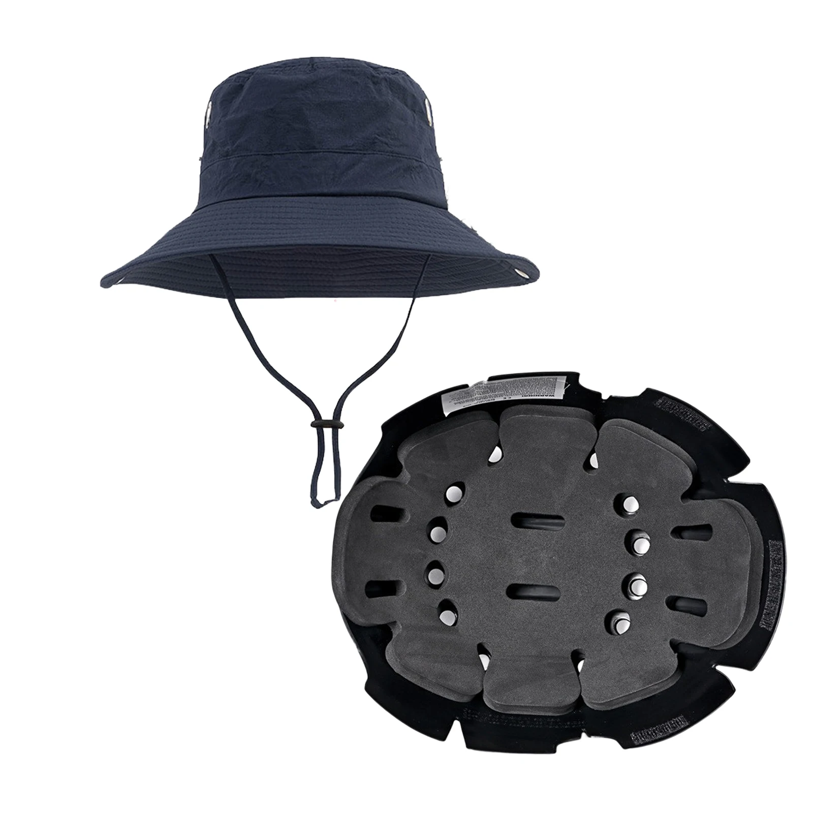 Universal Cap Insert with Extra Venting Hard Hat Shell Insert for Baseball Cap Protective Outdoor Sports Protective Equipment