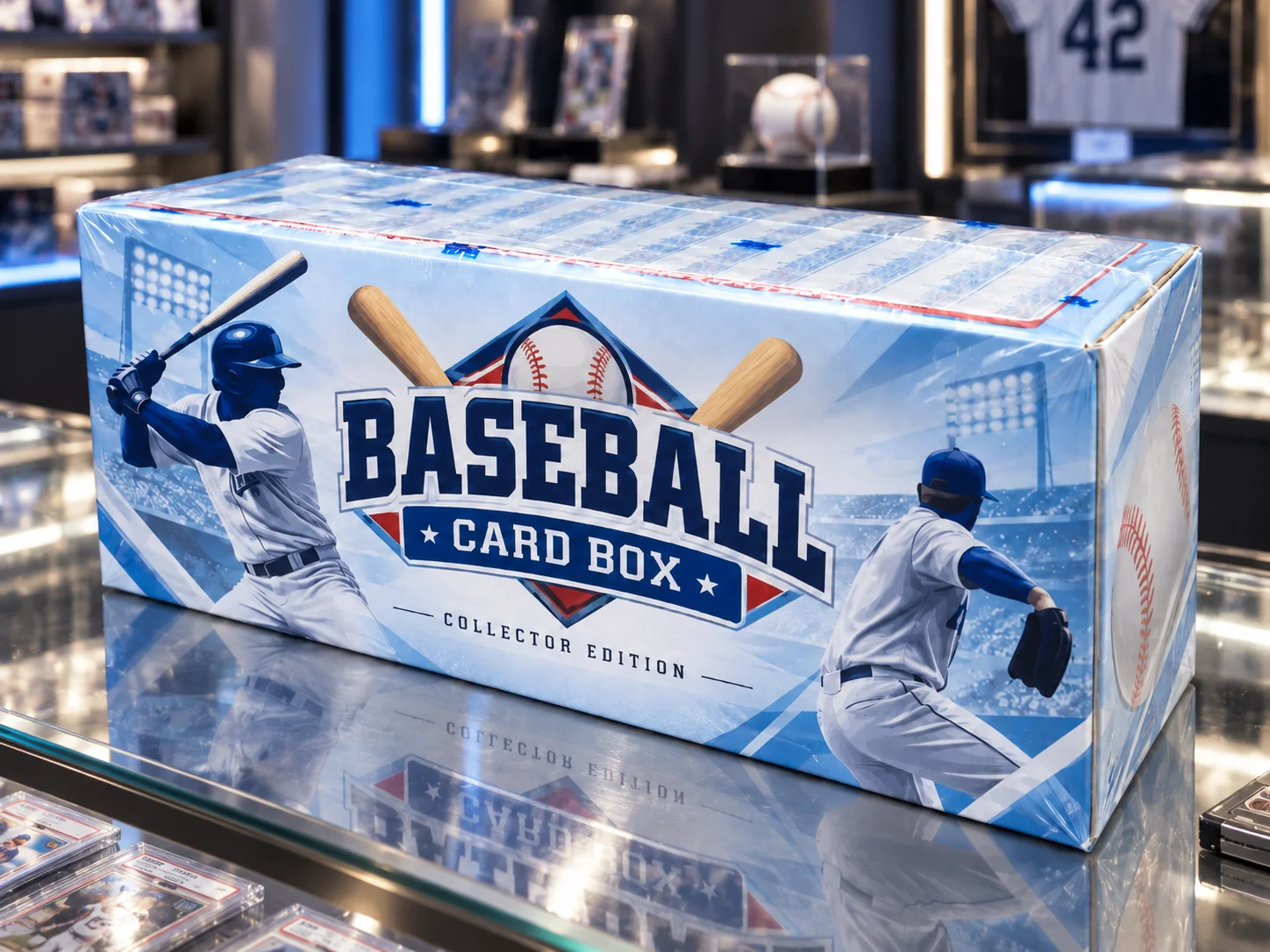 2000 Baseball Trading Card Complete Set, 478 Cards Including Series 1 & 2, Classic Baseball Sports Card Set for Fans, Card Display and Storage