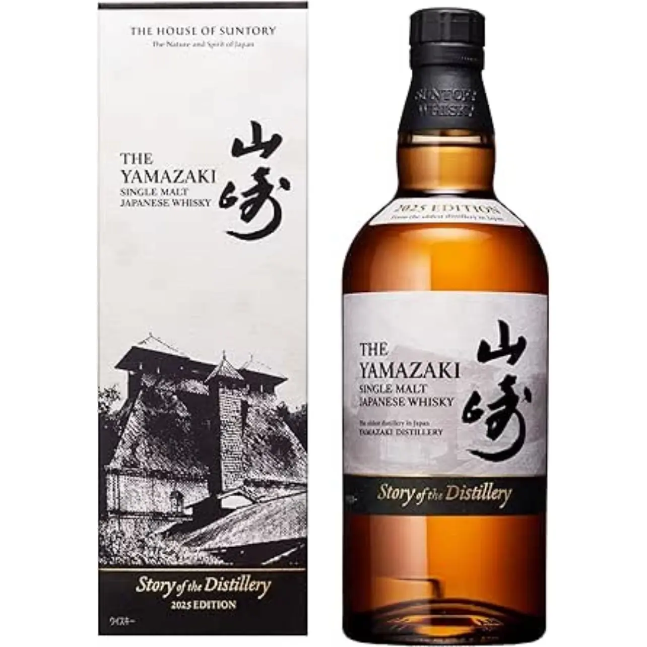 Suntory Single Malt Whisky Yamazaki Story of the Distillery 2025 Cosmetic Box