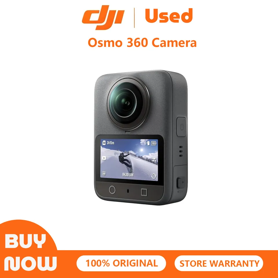 DJI Osmo 360 Camera with 8K Video and 120MP Photos