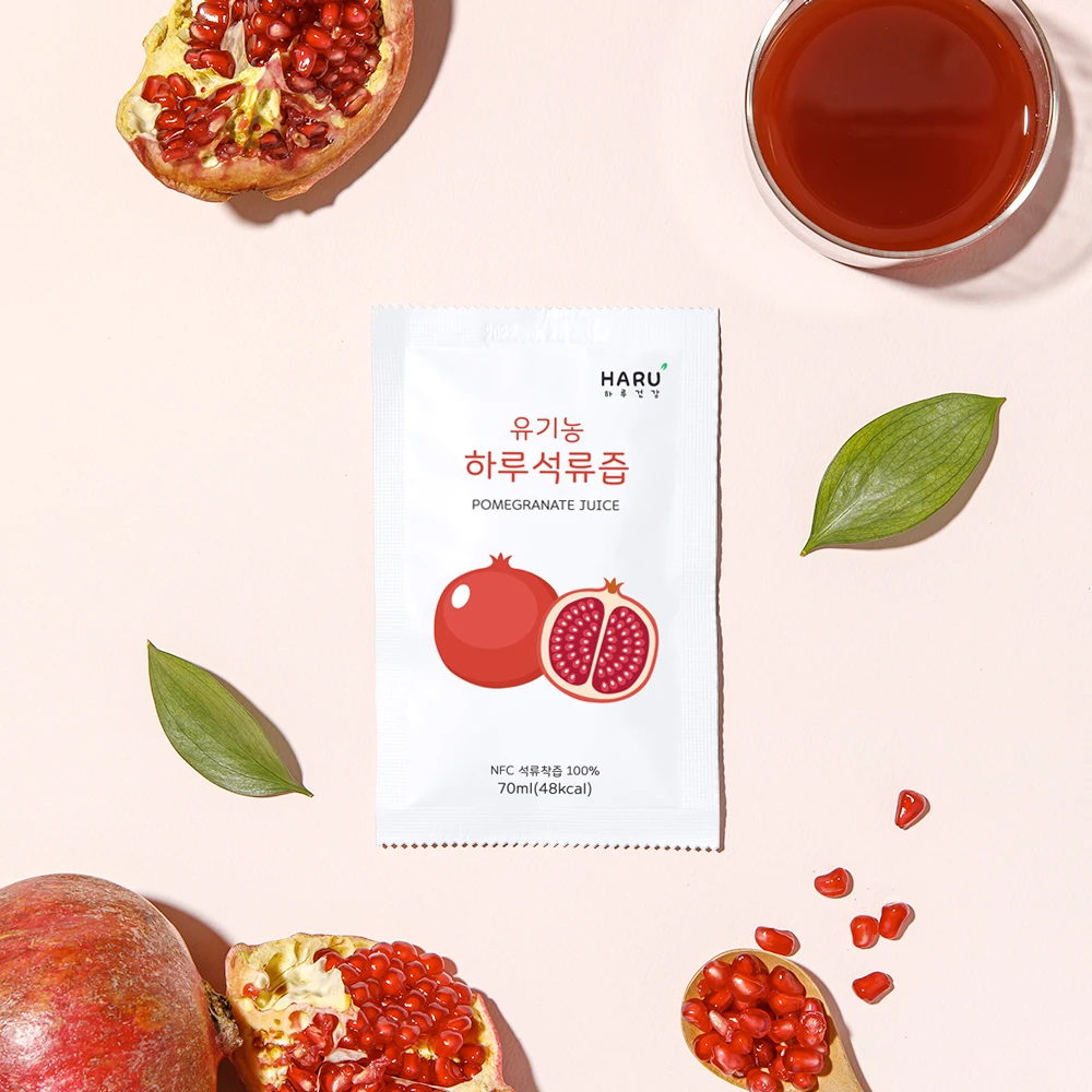 유기농석류 100% NFC착즙액 첨가물없는 석류즙 70ml * 30포