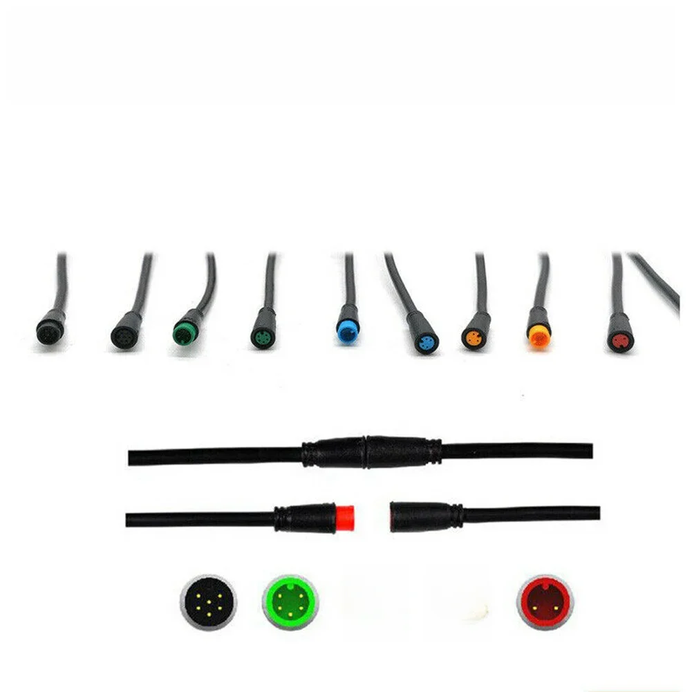 AliExpress Julet Connector Higo Connector 2 3 4 5 6Pin Cable Waterproof Connector For Ebike Bafang Display Pin Optional Cable Ebike Parts