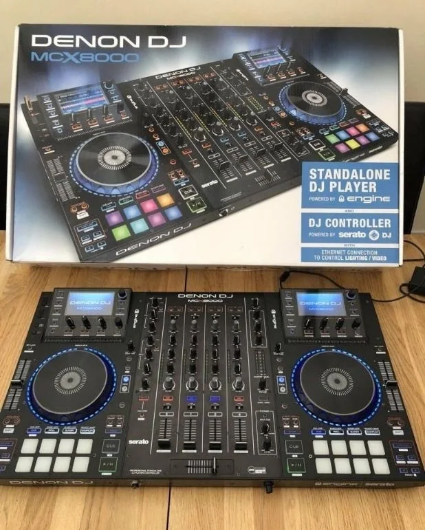 TOP QUALITY FOR NEW  Denon DJ X1800 MCX8000 Prime - Professional 4-Channel DJ Mixer DJ