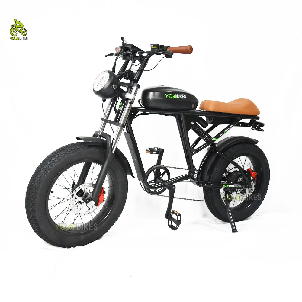 Super Long Range Fat Tire Chopper Electric Bike, City Electric Bicycle, Mountain Road E-Bike, 73 RX, 48V, 500W, 750W1000W, New