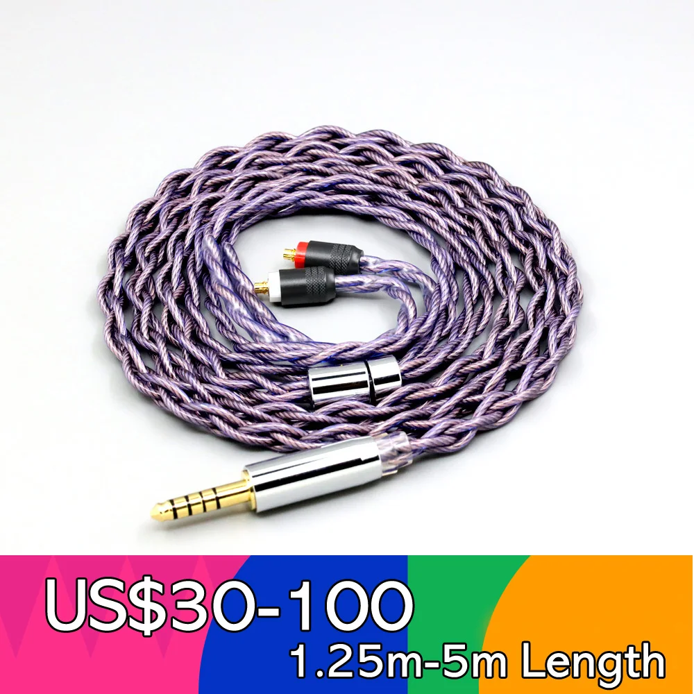 

Type2 1.8mm 140 cores litz 7N OCC Earphone Headphone Cable For Sony XBA-H2 XBA-H3 XBA-Z5 xba-A3 xba-A2 LN007886