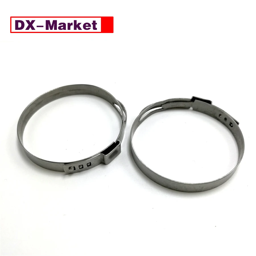54.3มม.-75.5มม.,304สแตนเลสสตีลเดี่ยวหู Clamp คลิปยึด Band Tube Clamp ,C014