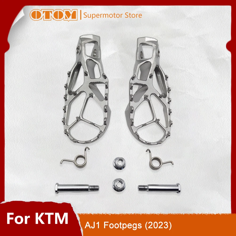 

OTOM Motorcycle New Stainless Steel Foot Pegs Footrests Pedal Footpeg For KTM SX125 SXF250 EXC350 HUSQVARNA FC450 TE300 GASGAS